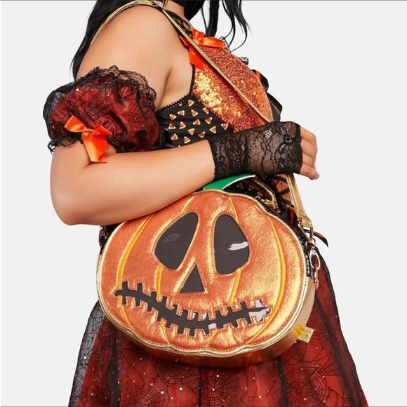 NWT Irregular pumpkin LED bag last one - Picture 3 of 10
